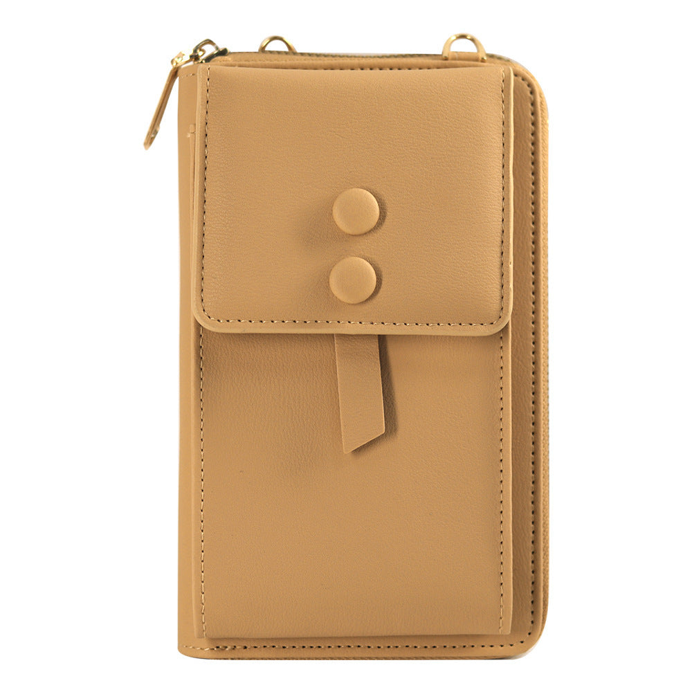 Women's Bag Shoulder Crossbody Pannier Bag Solid Color Simple Student Cross-border E-commerce Multi-purpose Package